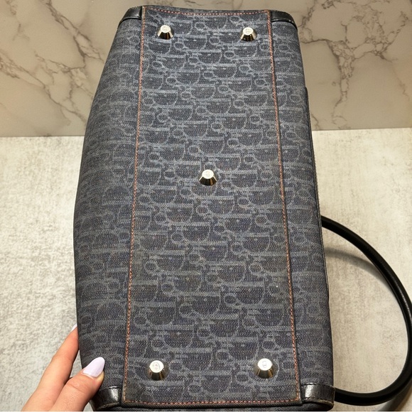 Vintage💙DIOR💙Diorissimo Flight Flap Bag - Picture 4 of 15